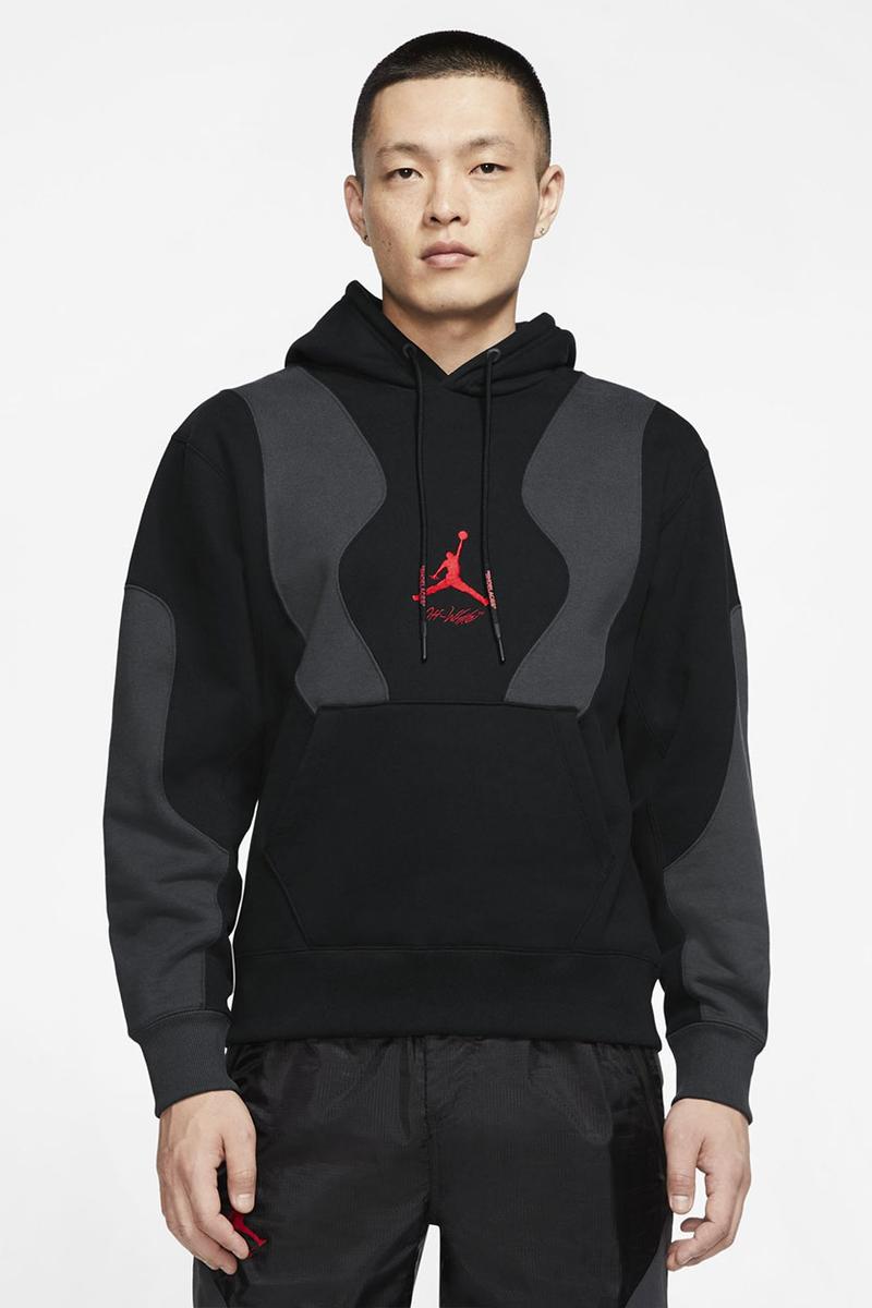 black white jordan hoodie