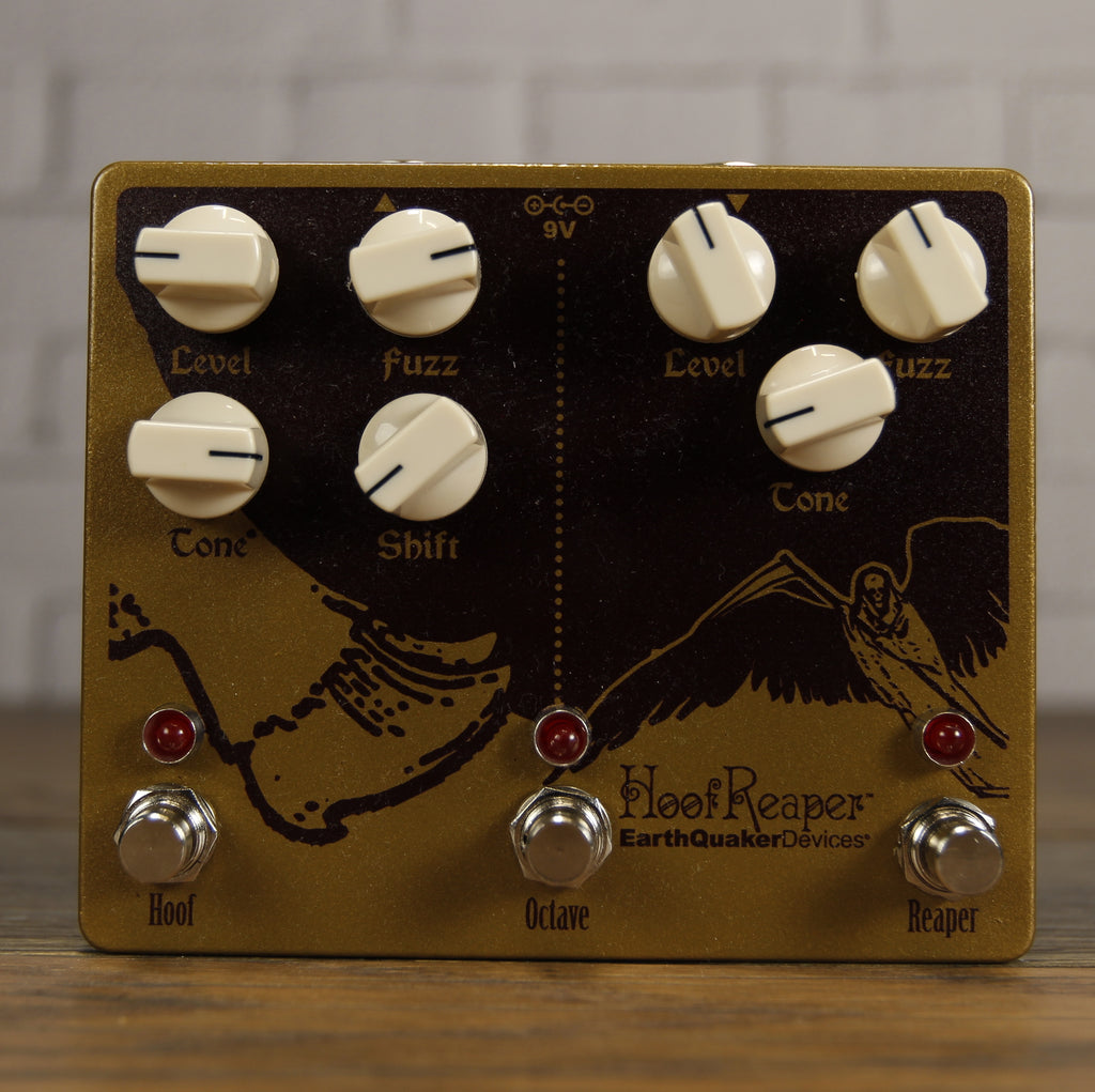 EarthQuaker Devices Hoof Reaper Double Fuzz Octave Up Pedal