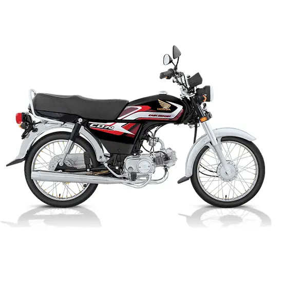 Honda CD 70 Black – 2025 Model On Installments