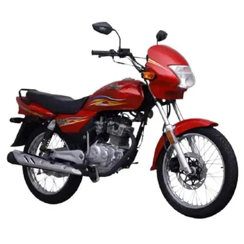 Super Star SS-125cc Deluxe | 5-Gears | Red – 2025 Model On Installments