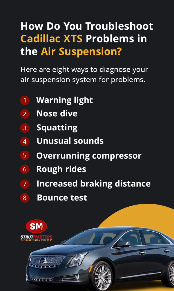 How Do You Troubleshoot Cadillac XTS Problems in the Air Suspension?