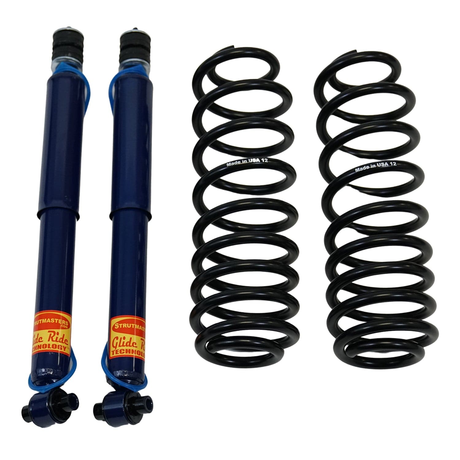 2003-2011 Mercury Grand Marquis Rear Air Suspension Conversion/Delete Kit with Rear Shocks (FA3RB)