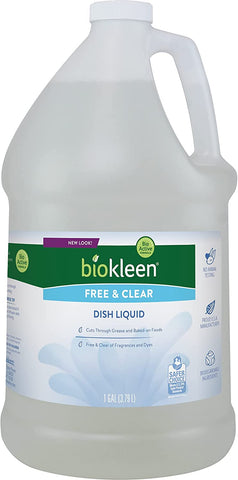 Dishwashing Liquid ~ Greener formula is biodegradable and free