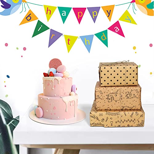 Hallmark It's Your Birthday! Jumbo Wrapping Paper, 90 Sq. ft.