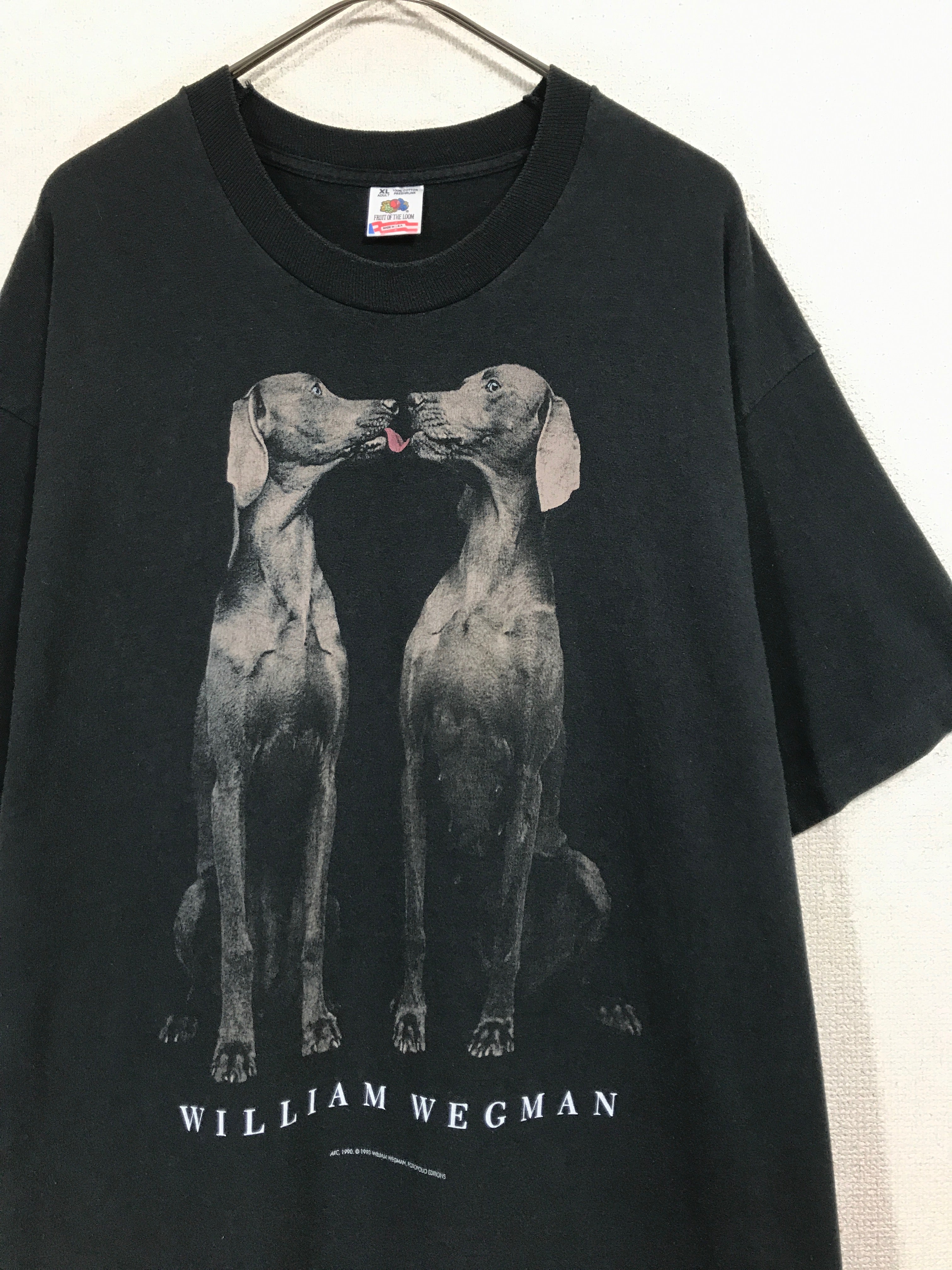 コレクター必見 William wegman 90s Tee-