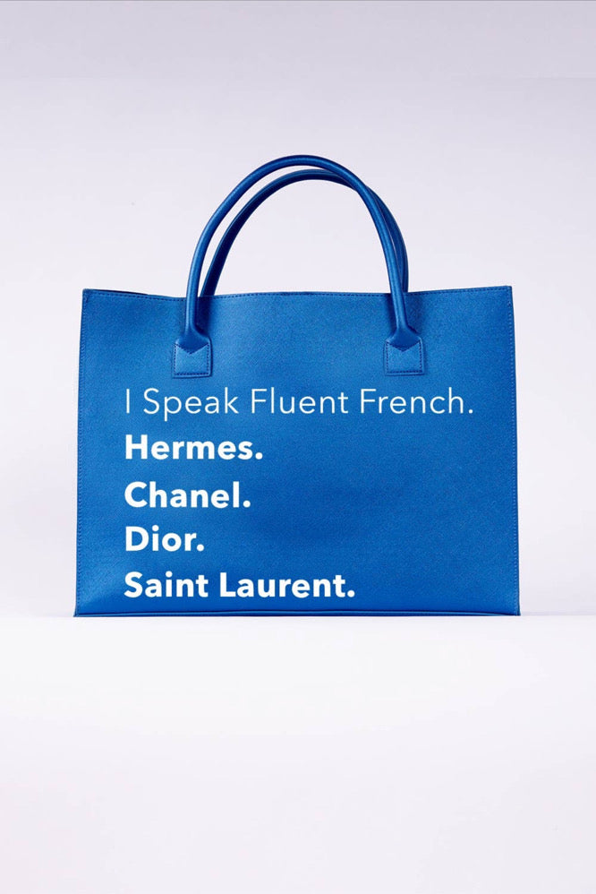 i speak fluent french hermes chanel bag