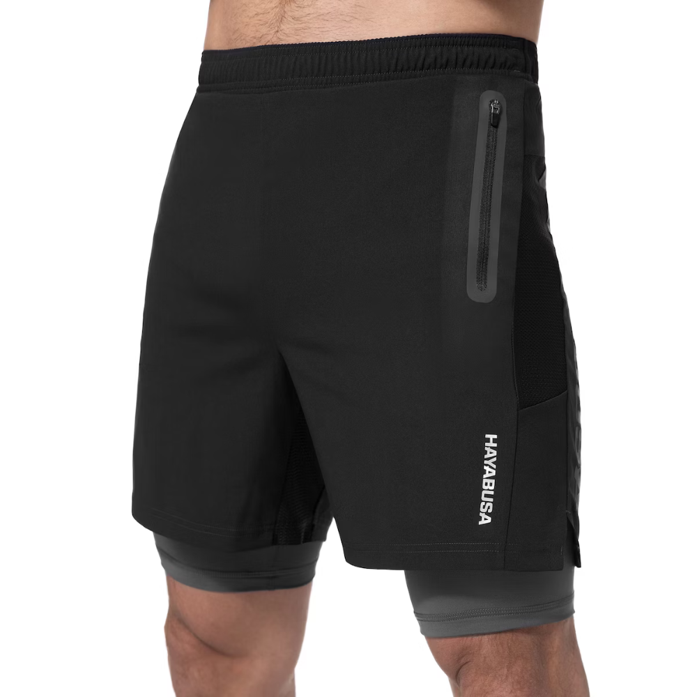 Hayabusa Women's Mid Rise Layered Shorts • Hayabusa Canada