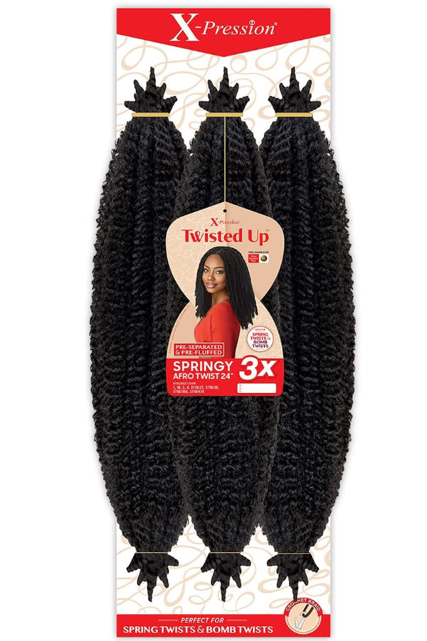 Sensationnel Lulu Mini Synthetic Kids Braid - 2X DEEP WAVE 10 (4 Medium  Brown)