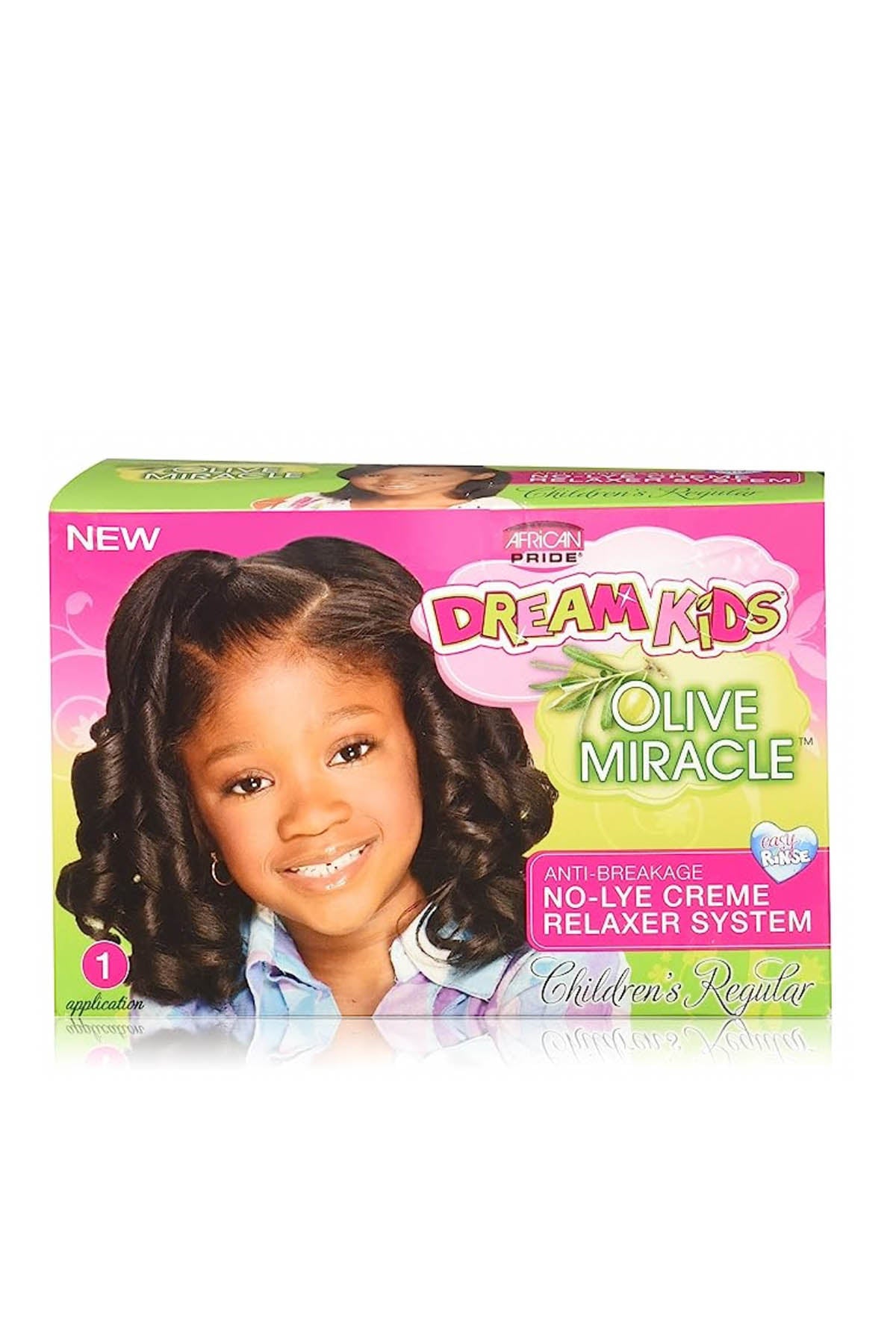 African Pride | Dream Kids Olive Miracle Children's No-Lye Relaxer Kit ...