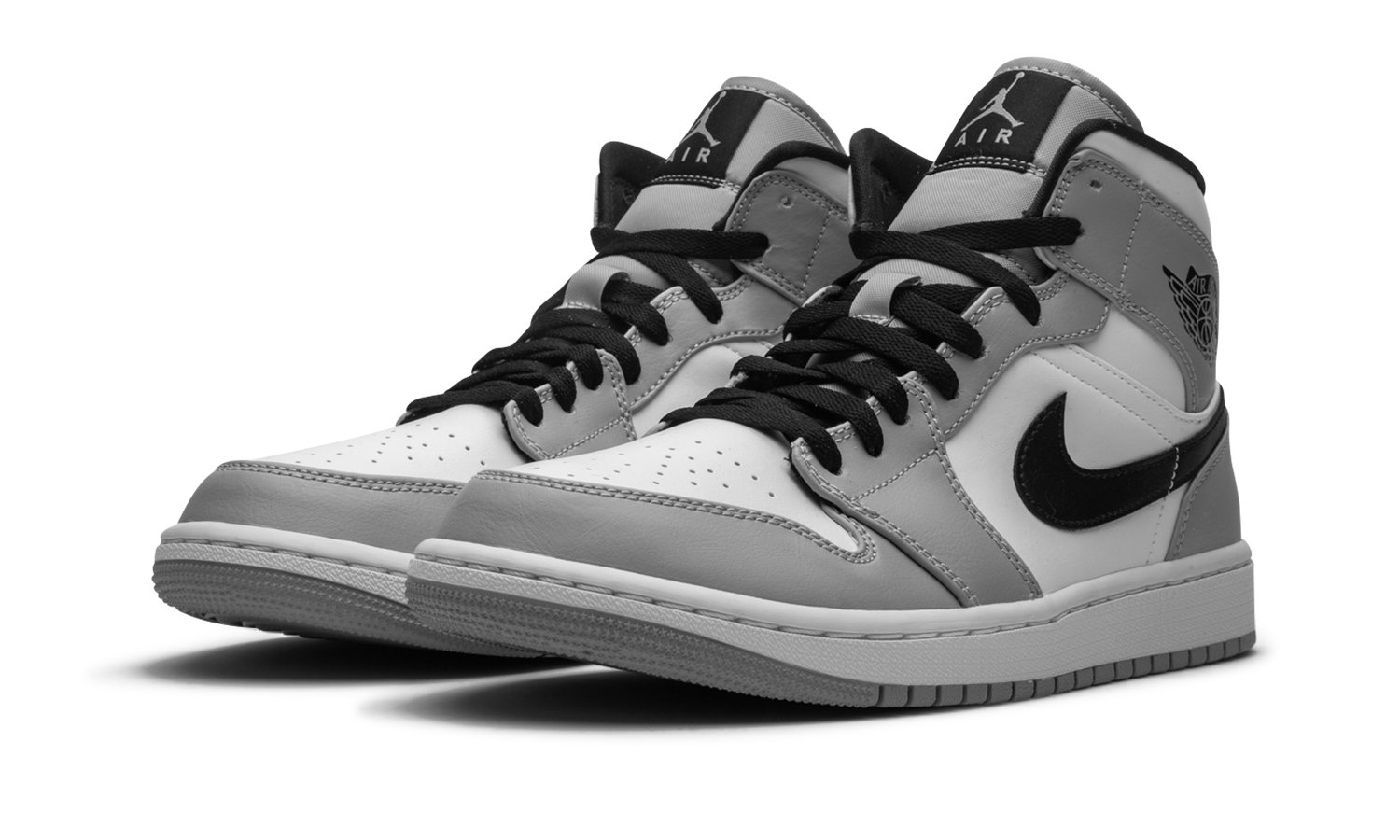 grey nike jordans 1