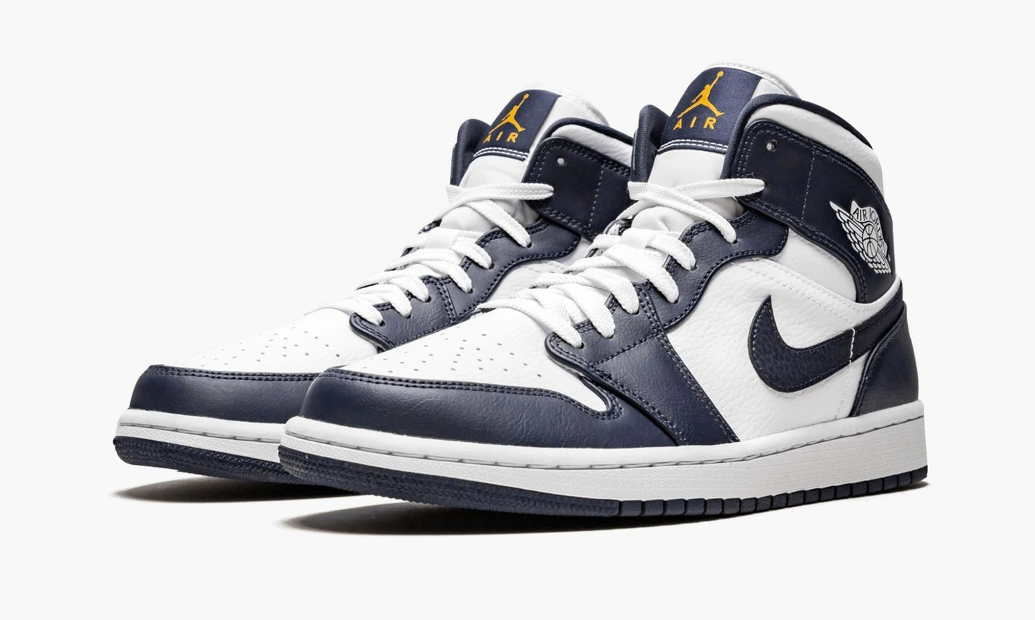 air jordan 1 mid white metallic gold obsidian