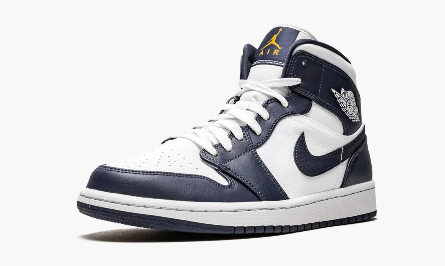 jordan 1 mid white obsidian