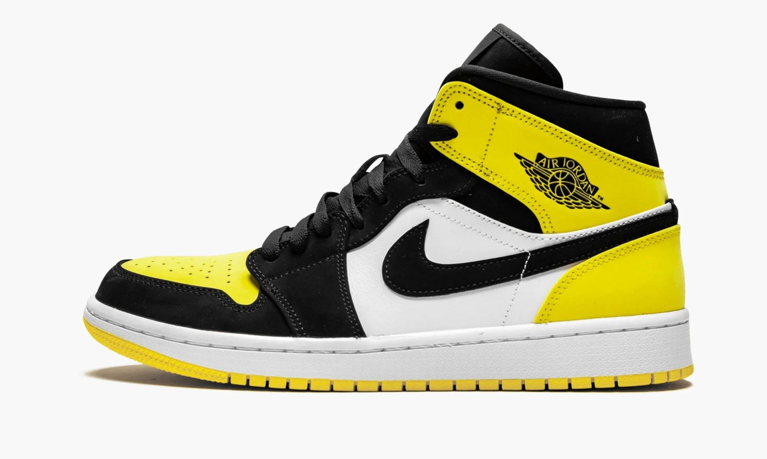 air jordan 1 mid se yellow toe