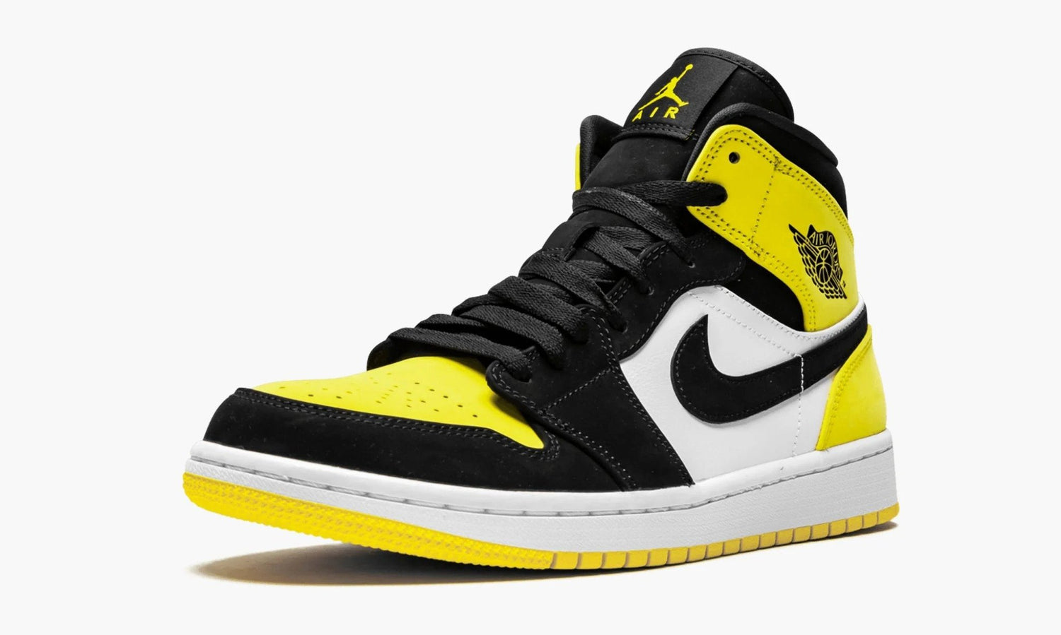 air jordan mid 1 yellow toe