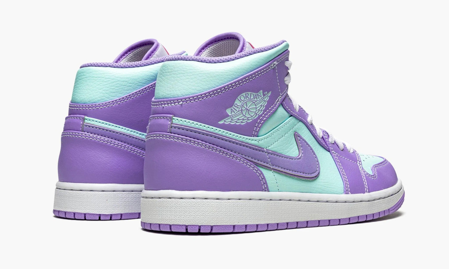 air jordan one purple aqua