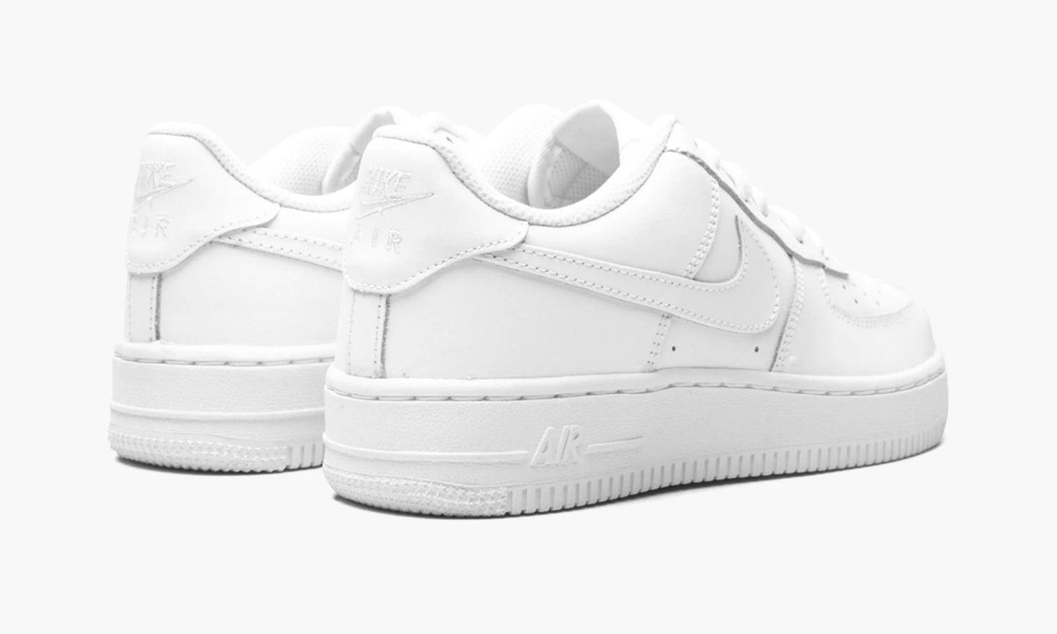 triple white air force ones