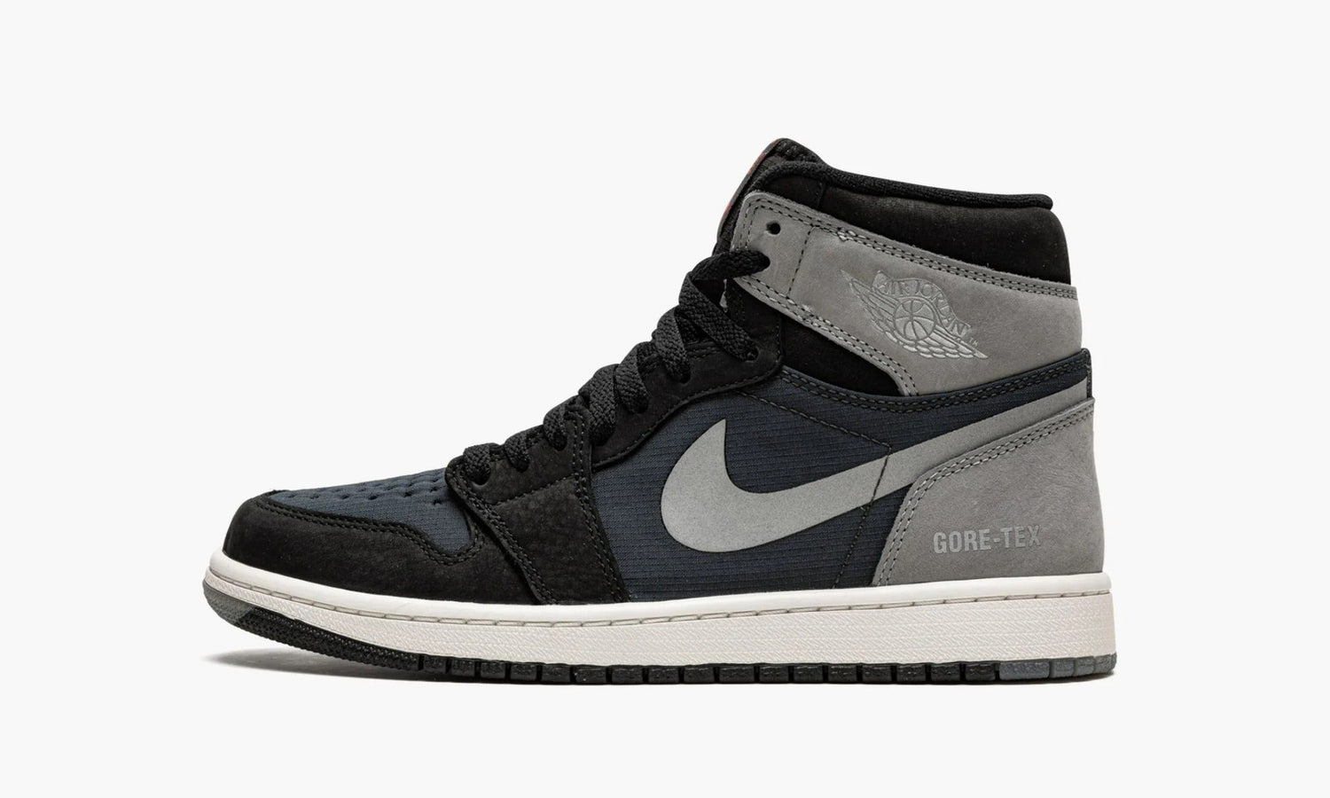 black and grey jordan 1 retro