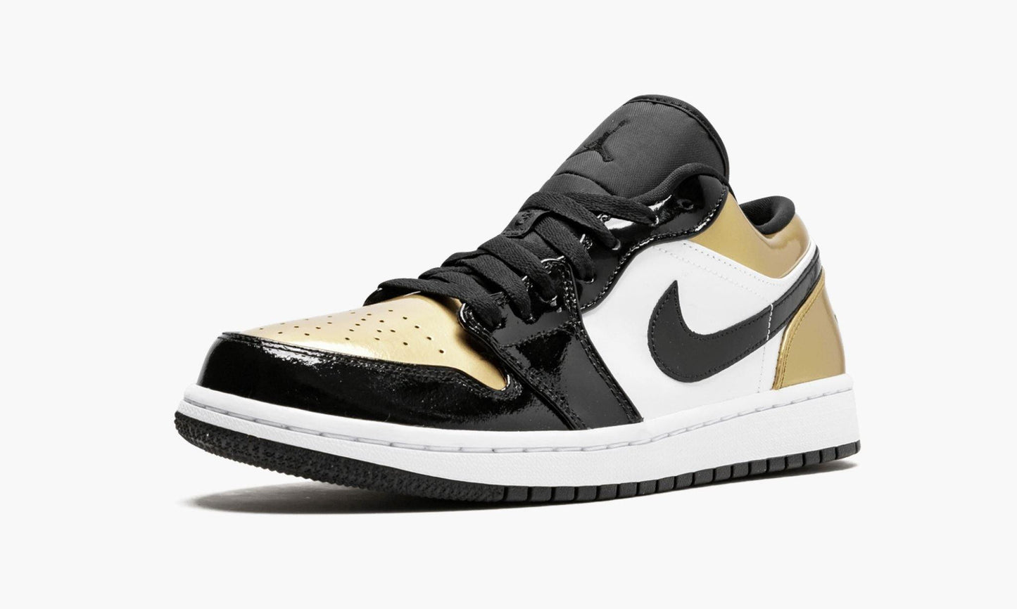 gold toe jordan 1 mid