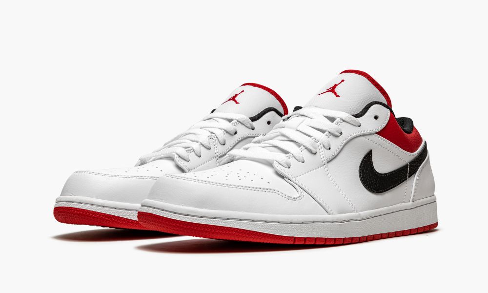 air jordan low gym red white