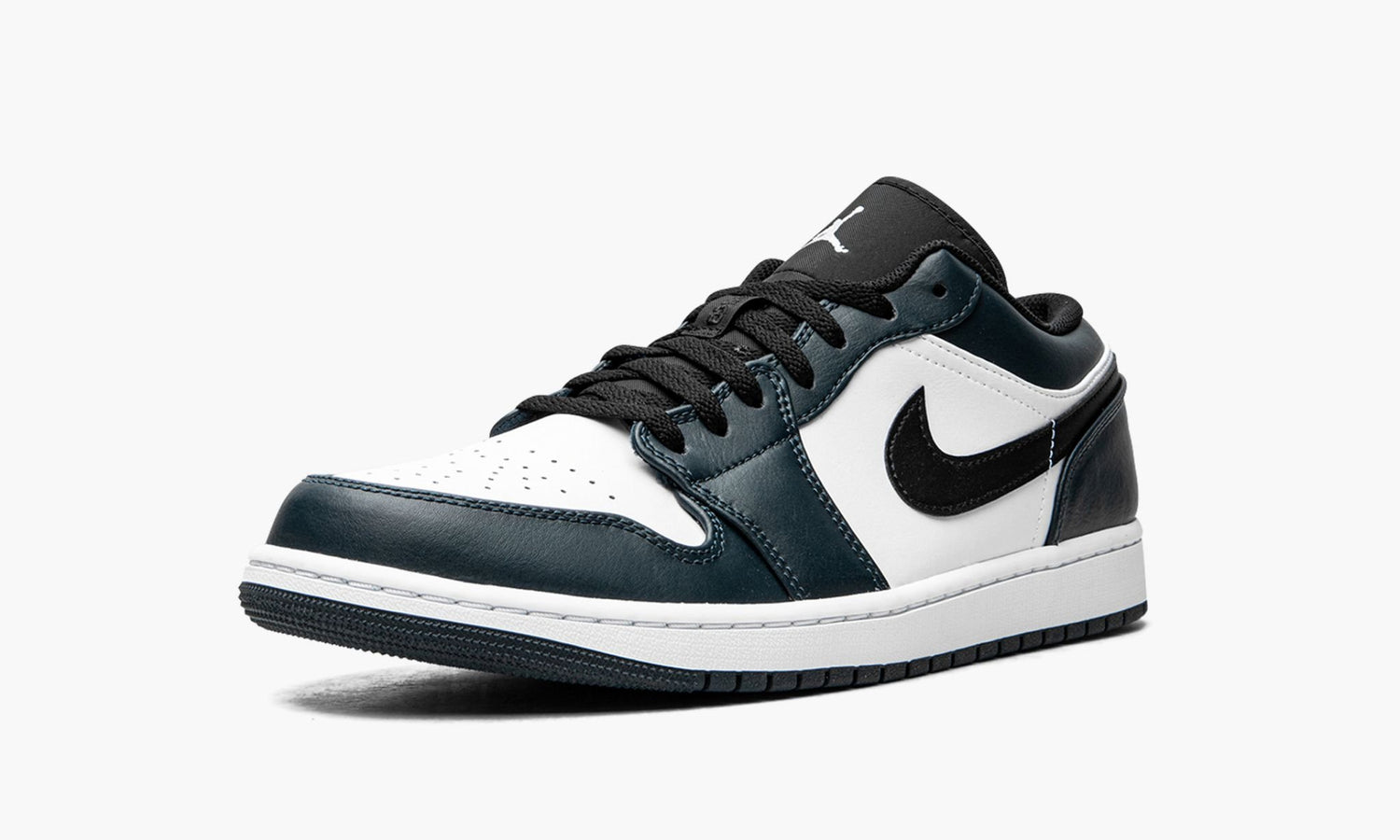 black and white low jordan 1s