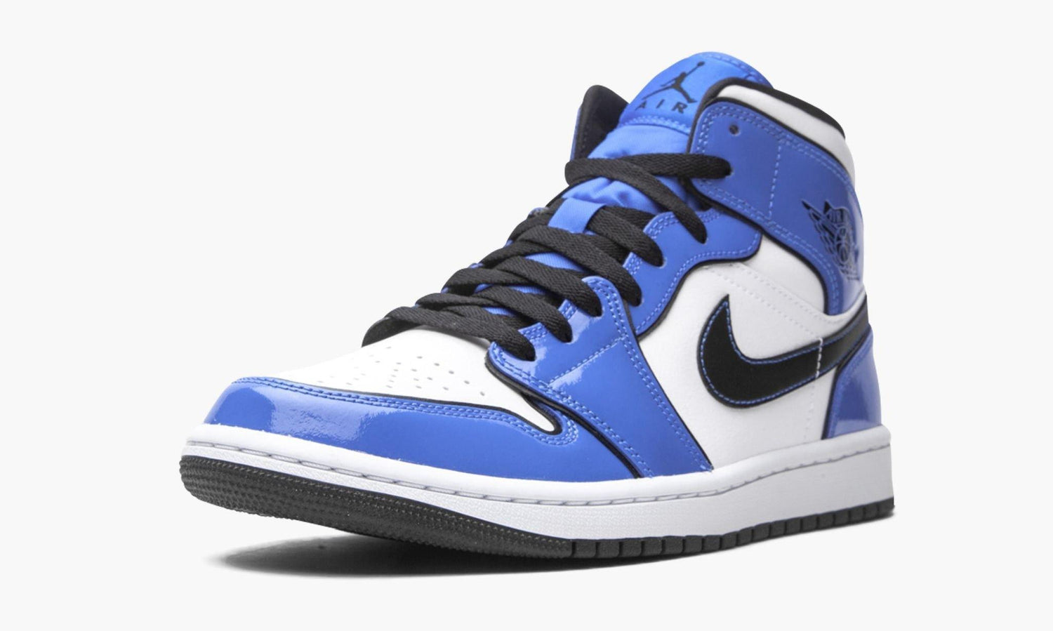 jordan aj 1 mid se signal blue