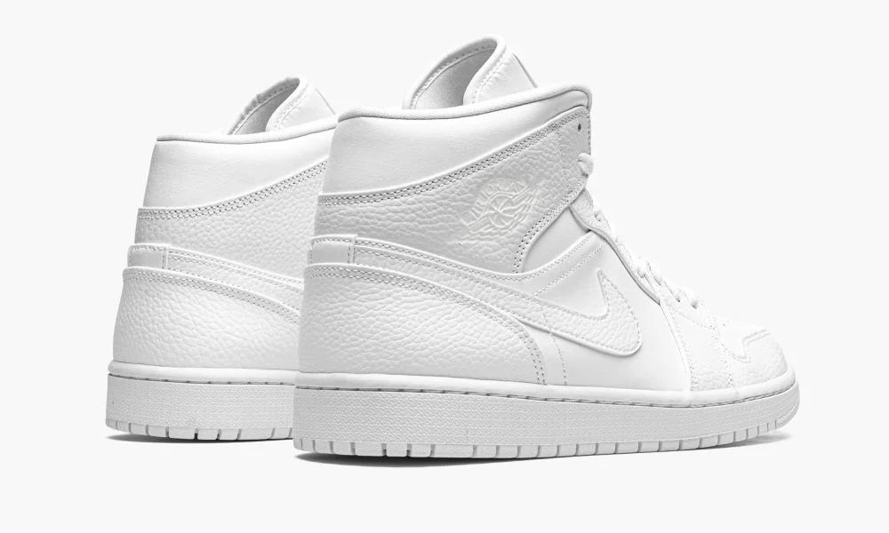 nike mid triple white