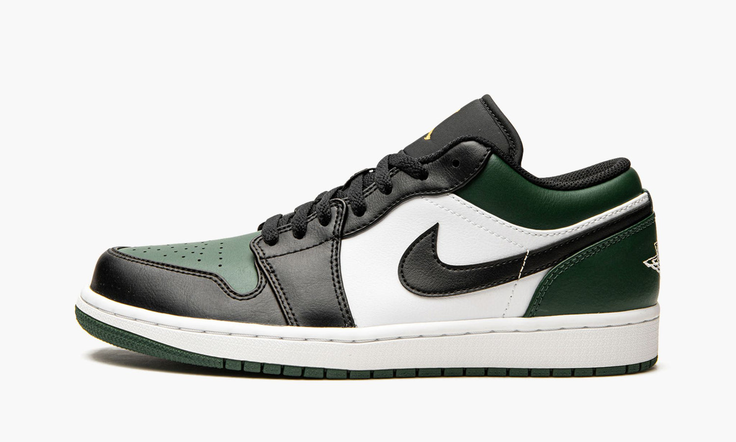 green and white jordan 1 low