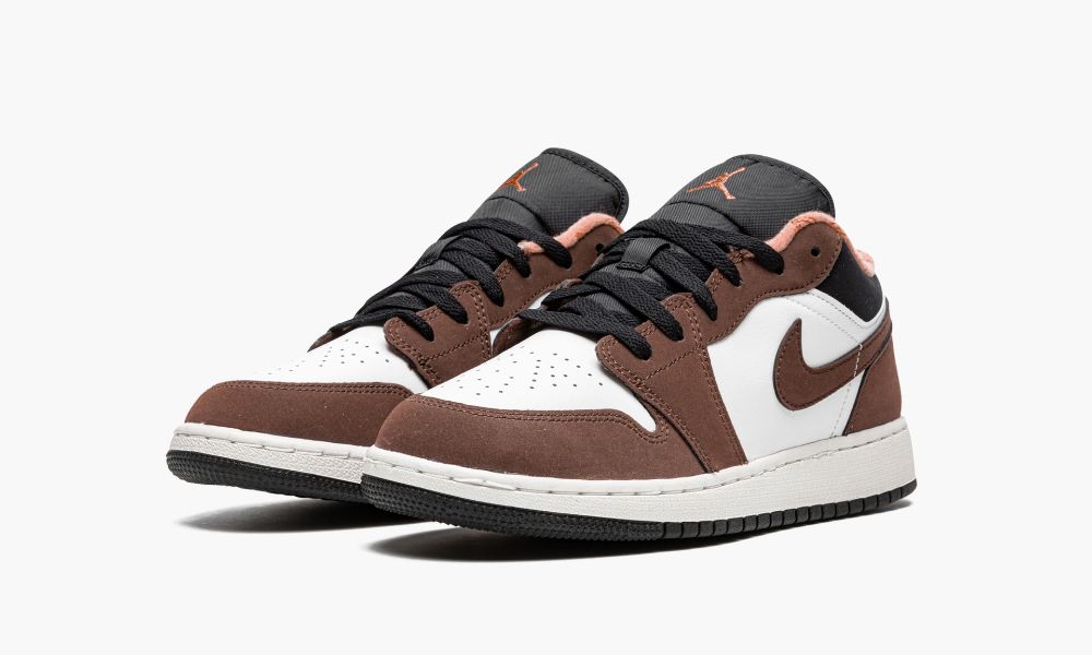 brown air force jordans