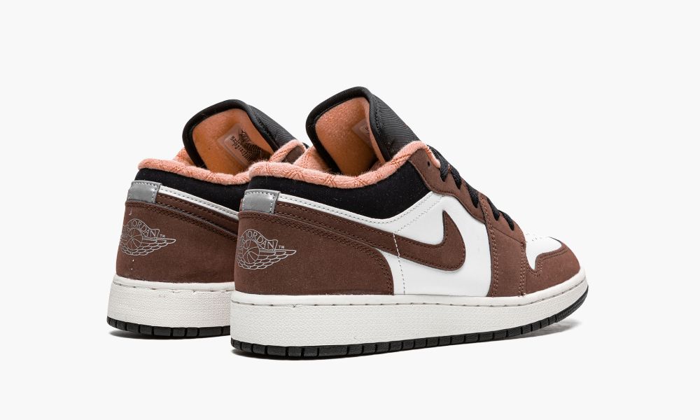 brown air force jordans