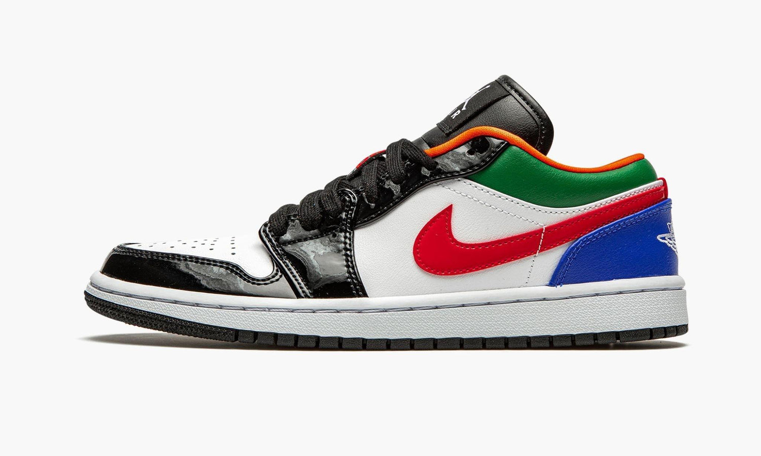 colorful low top jordan 1