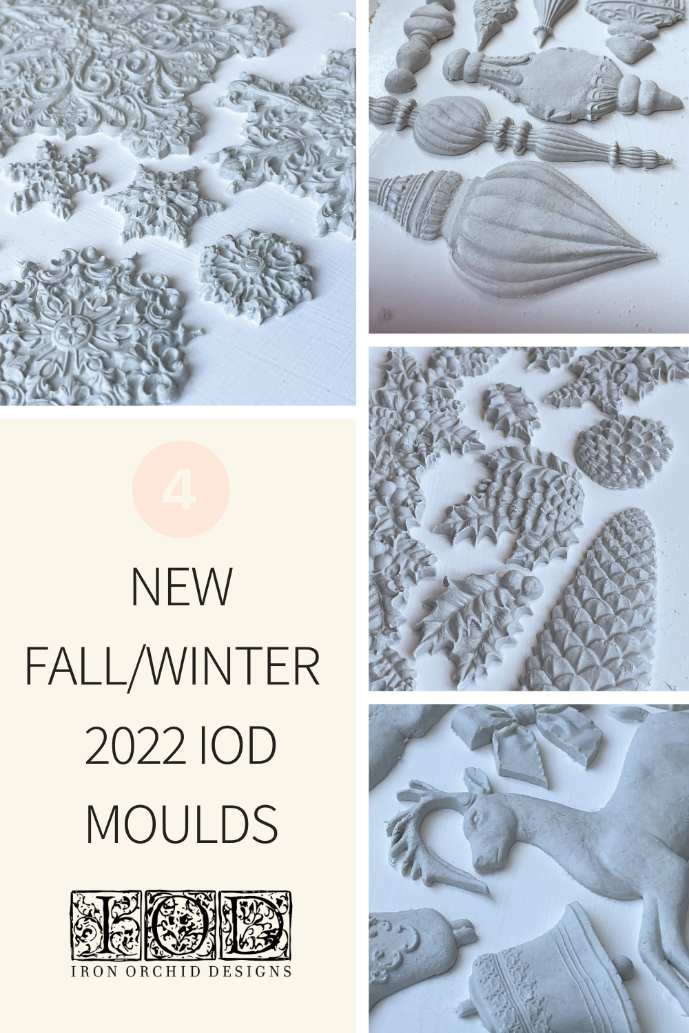 Trimmings 2 - IOD Molds by Iron Orchid Designs