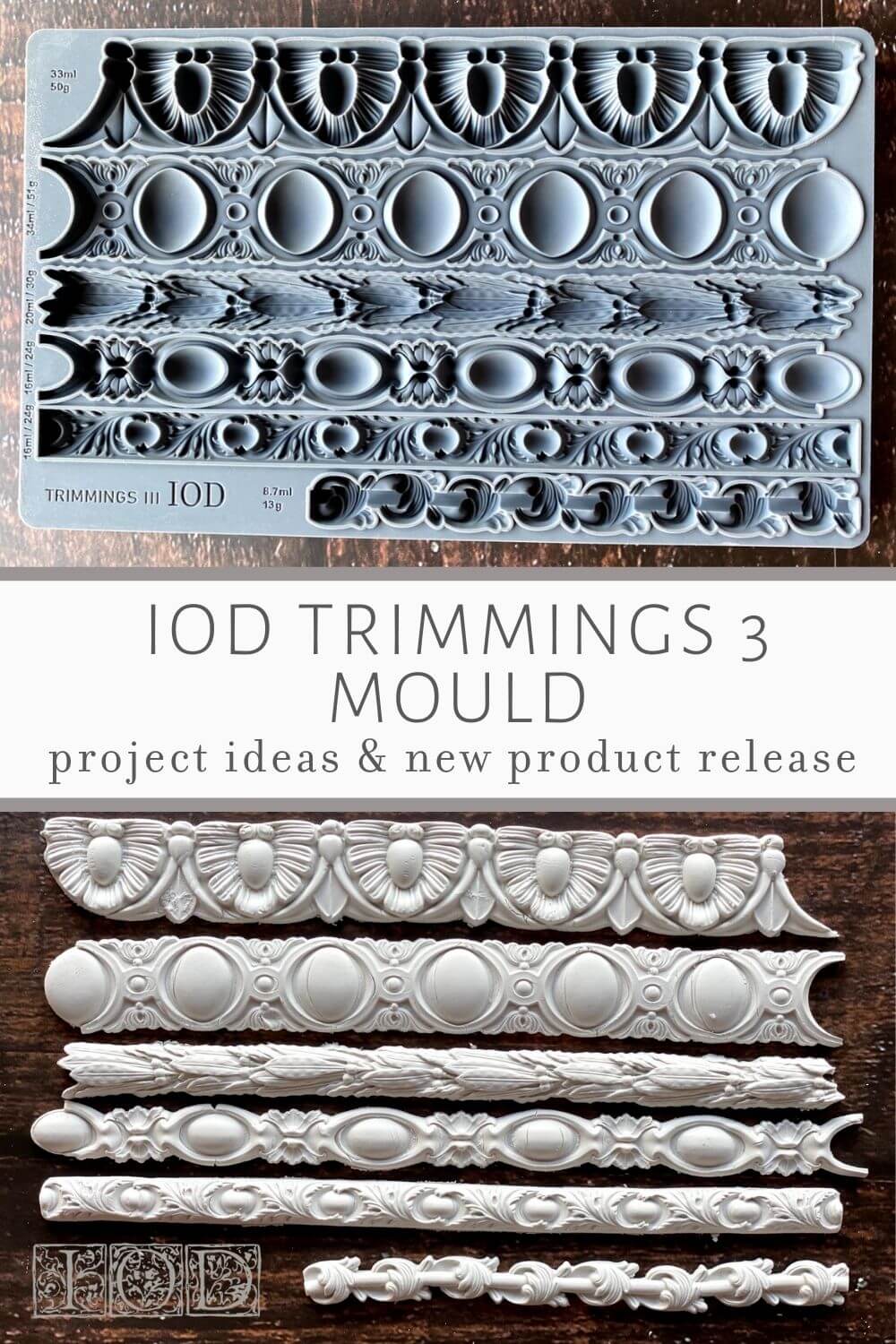 IOD Trimmings 3 Mould: June 2021 Iron Orchid Designs New Product Relea – IOD  Public