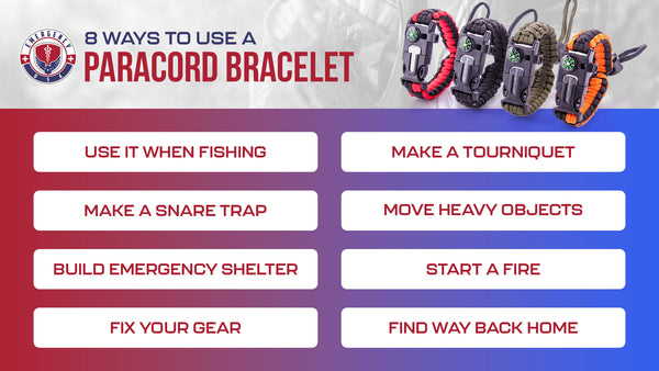 what can a paracord bracelet be used for?