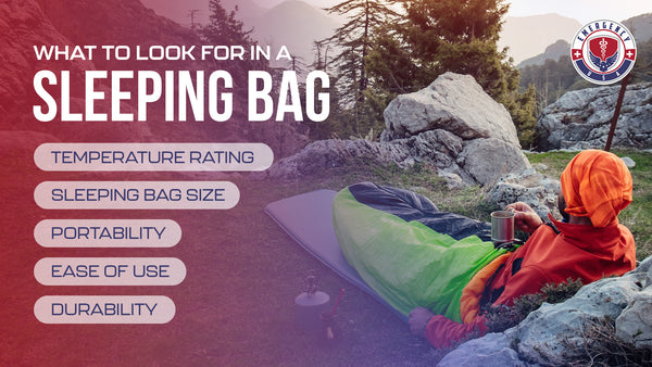 what to look for when shopping for a sleeping bag