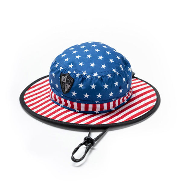 Bucket Hat  Ghost American Flag 2.0