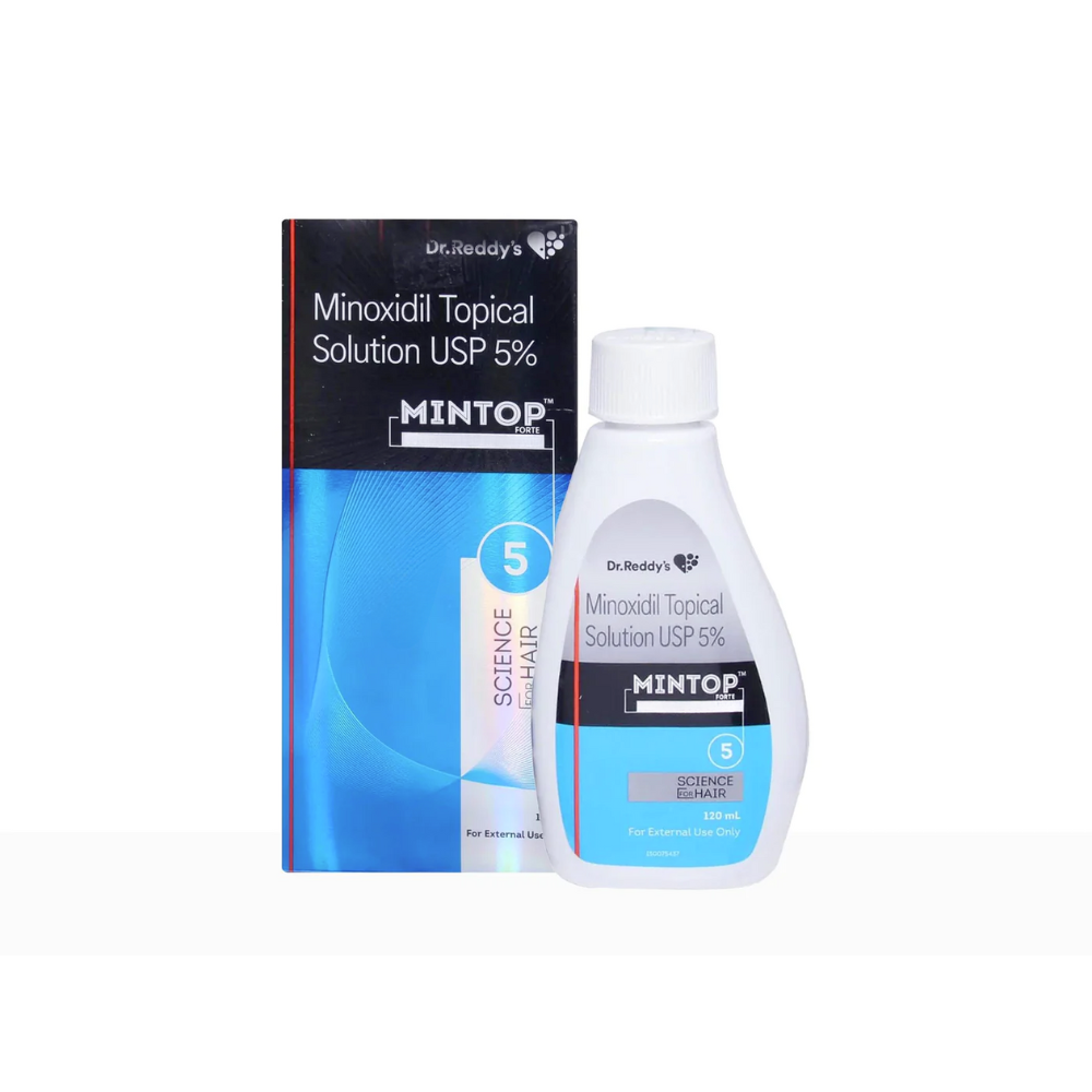 Mintop Minoxidil Topical Solution For Hair Loss Packaging Size 60ml