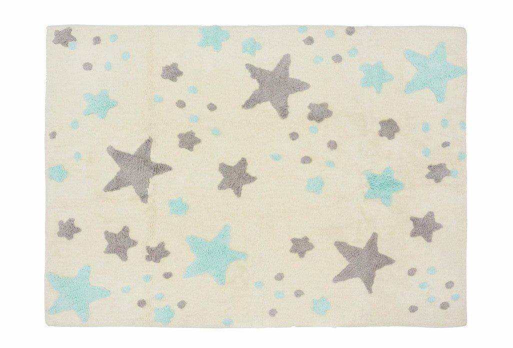 Alfombra Infantil Lavable Paris Beige