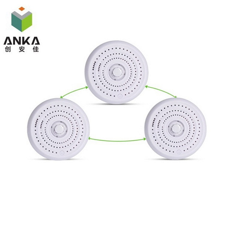 Interconnected Temperature And Smoke sensor