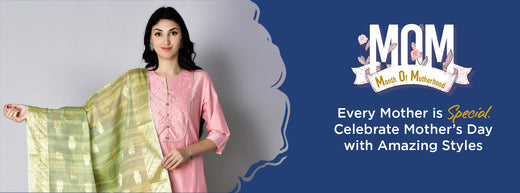 Mother’s Day Outfits, Ethnic Wear for Mother, Mother’s Day Gifts, Designer Kurta Sets for Mom