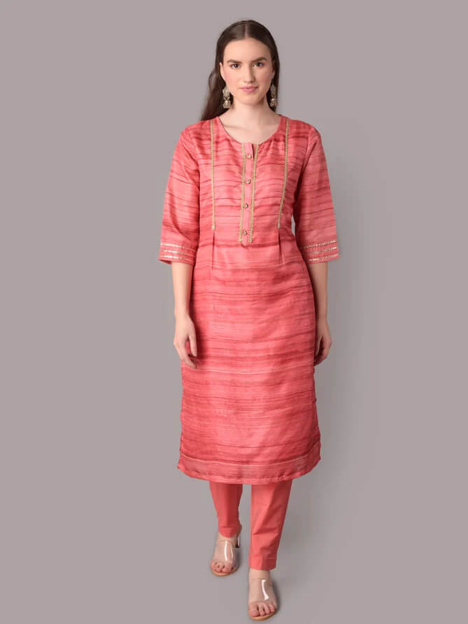 printed kurta with trouser