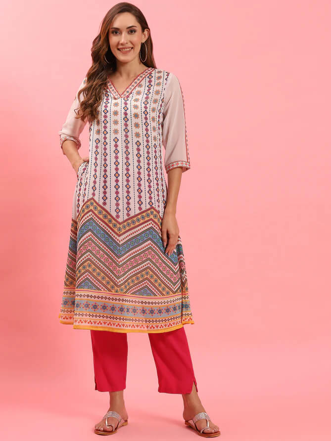 printed kurta