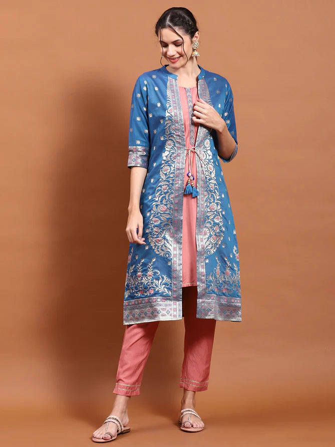 kurta jacket trouser