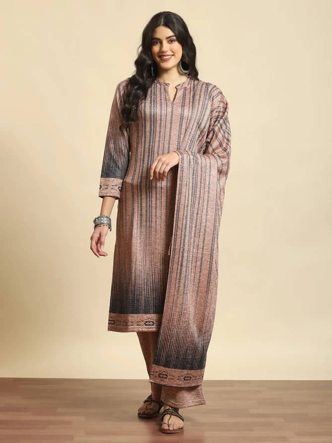 printed kurta bottom dupatta