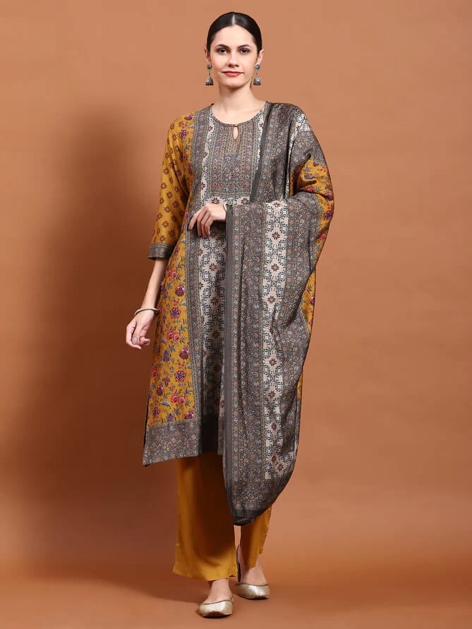 ethnic sets with dupatta