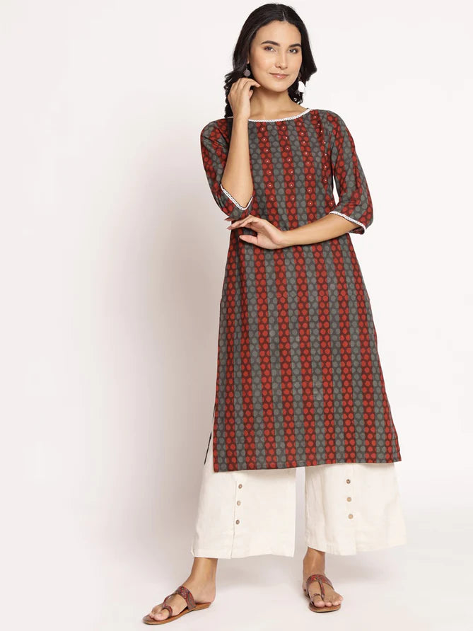 printed kurtas for women