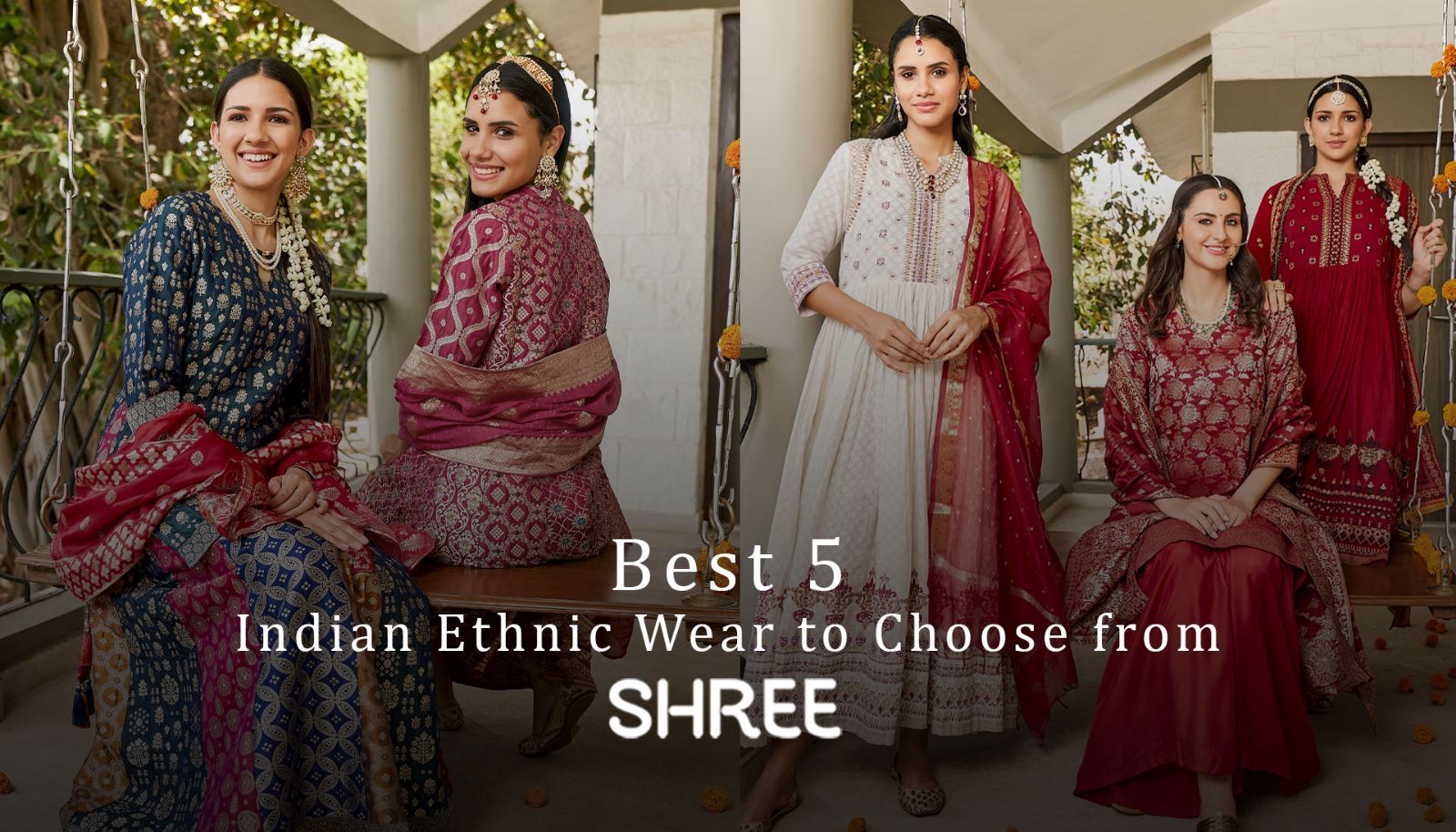 Timeless Elegance of Indian Ethnic Wear – Adhya Shree