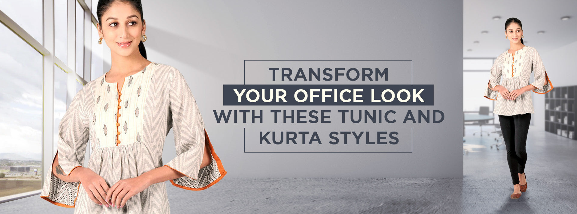 Transform Your Office Look with these Tunic and Kurta Styles