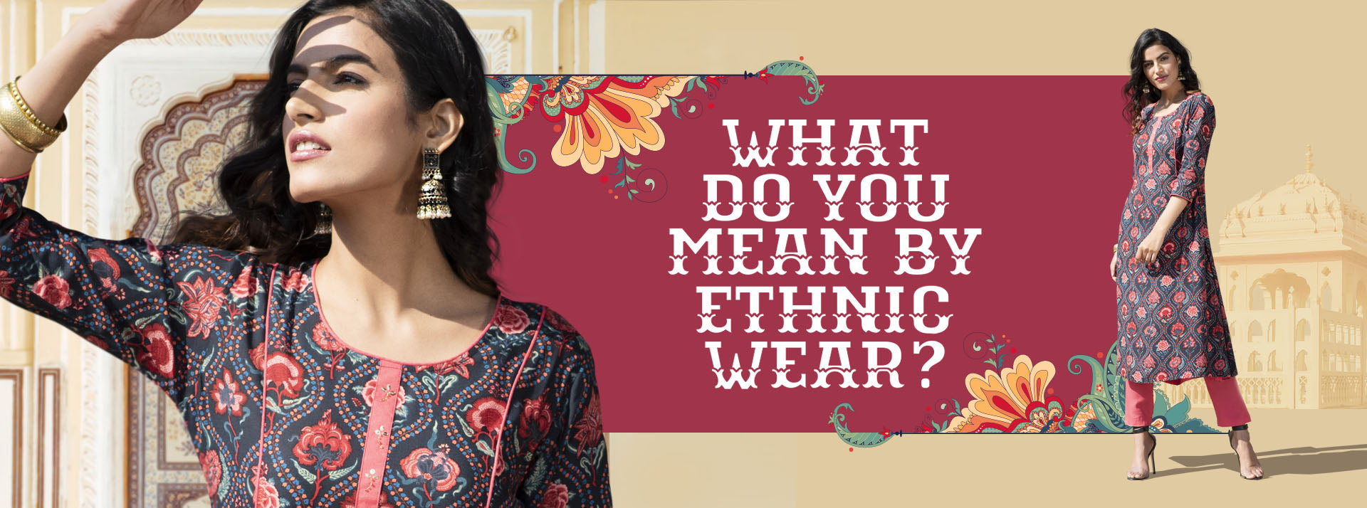 Handcrafted ethnic wear for the modern Indian women