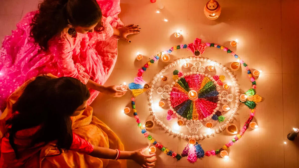 rangoli for diwali