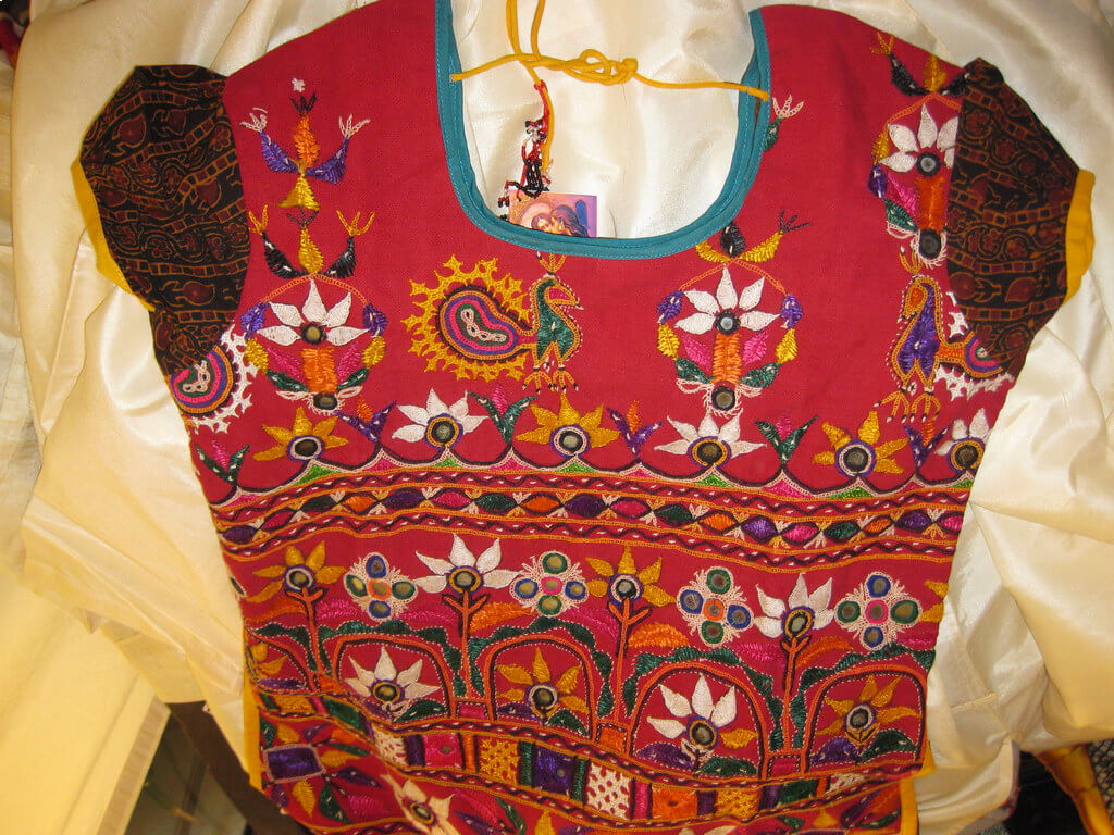 scenarios of Kutch embroidery